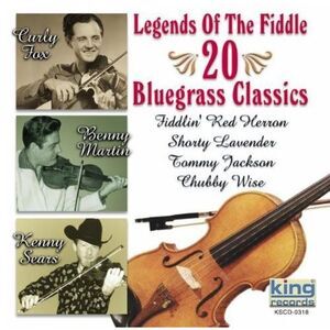 Various Artists - Legends Of The Fiddle: 20 Bluegrass Favorites   CD